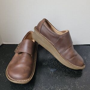 Alegria Deliah Oiled Brown Leather